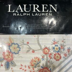 Lauren Ralph Lauren Full-Queen Duvet Cover Set CAROLYNE FLORAL